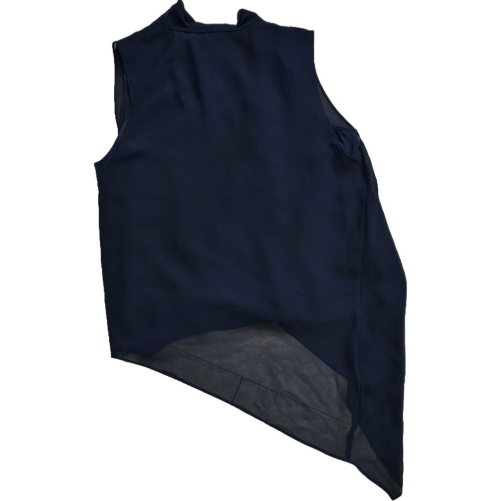 AllSaints Silk Abi Sleeveless Drape Top - Picture 2 of 5